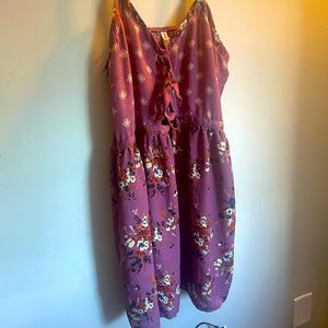 Barely worn Time and True mid spaghetti strap dress.